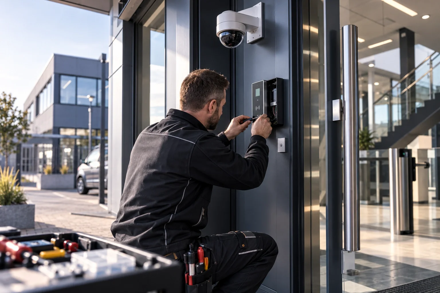 Fachgerechte Installation moderner Sicherheitstechnik